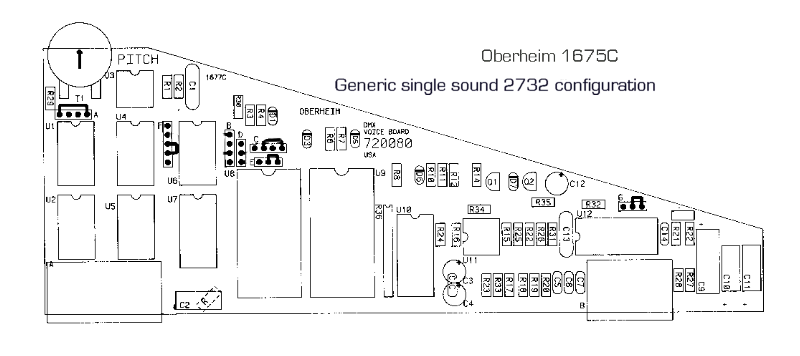 Generic single 2732 Mark II  
configuration